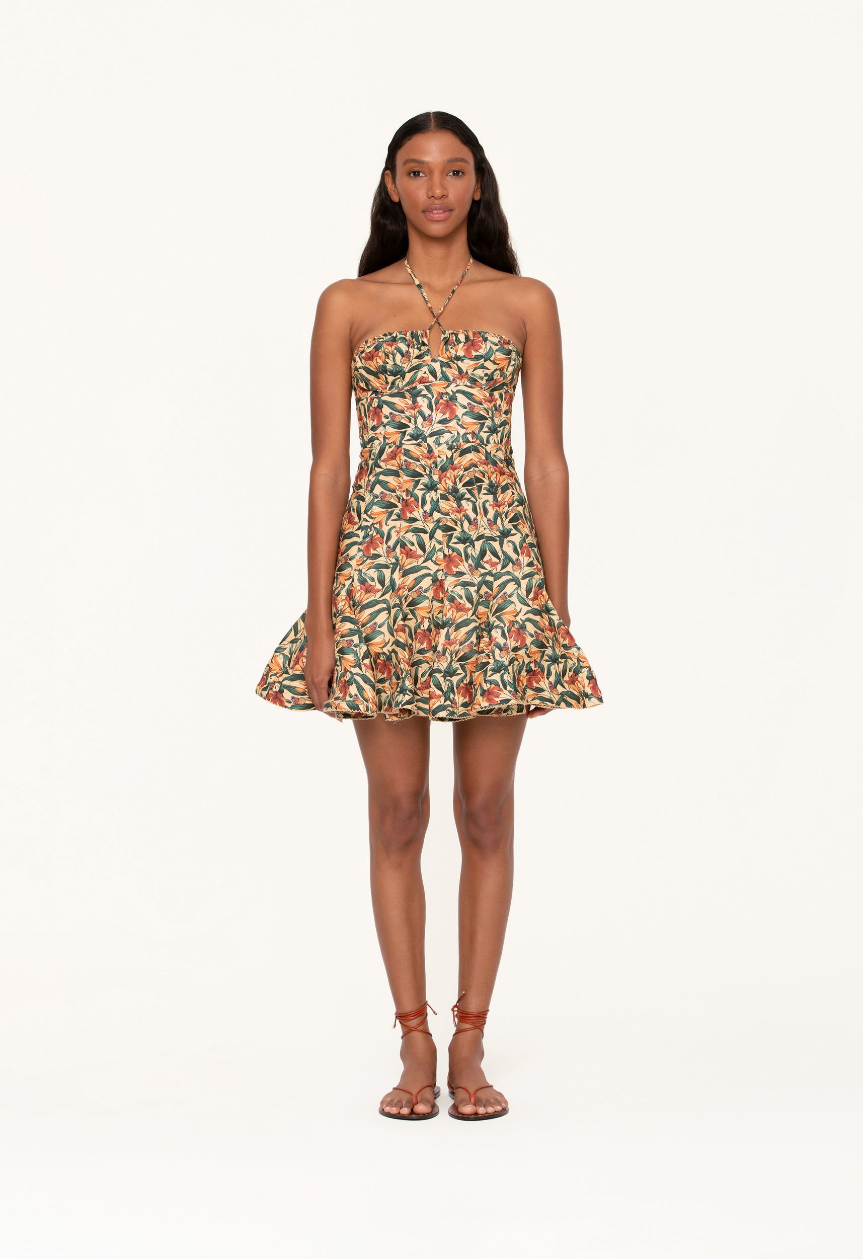 Anturio-Monarca-Amarillo-Mini-Dress
