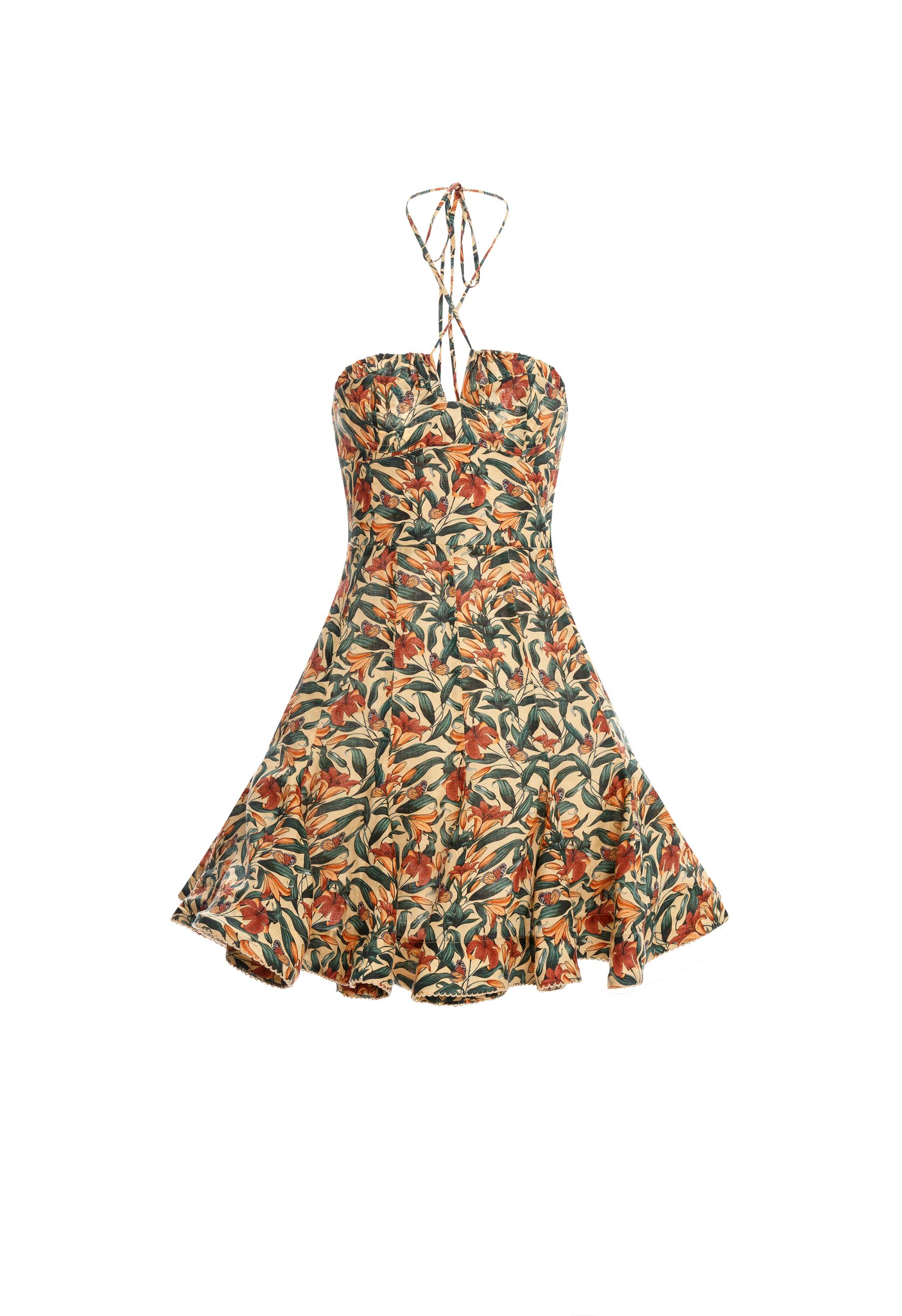 Anturio-Monarca-Amarillo-Mini-Dress