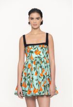 Hierbabuena-Sabanero-Dorado-Cotton-Poplin-Mini-Dress