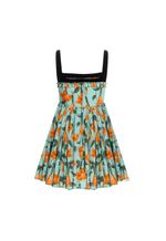 Hierbabuena-Sabanero-Dorado-Cotton-Poplin-Mini-Dress