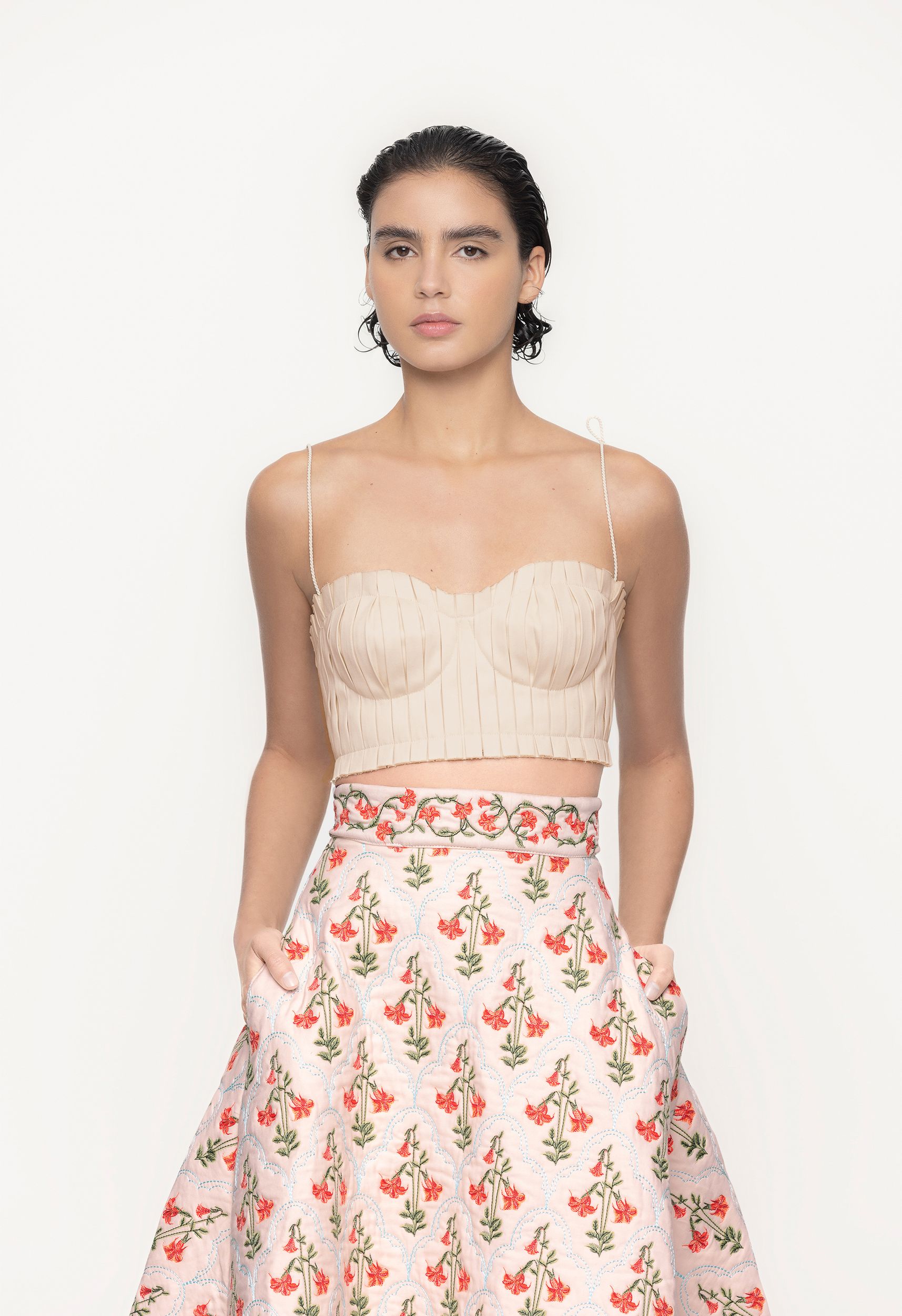 Bergamota-Sabanero-Atardecer-Cotton-Poplin-Maxi-Dress