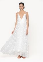 Hierbaluisa-Diente-de-Leon-Organza-Maxi-Dress