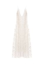 Hierbaluisa-Diente-de-Leon-Organza-Maxi-Dress