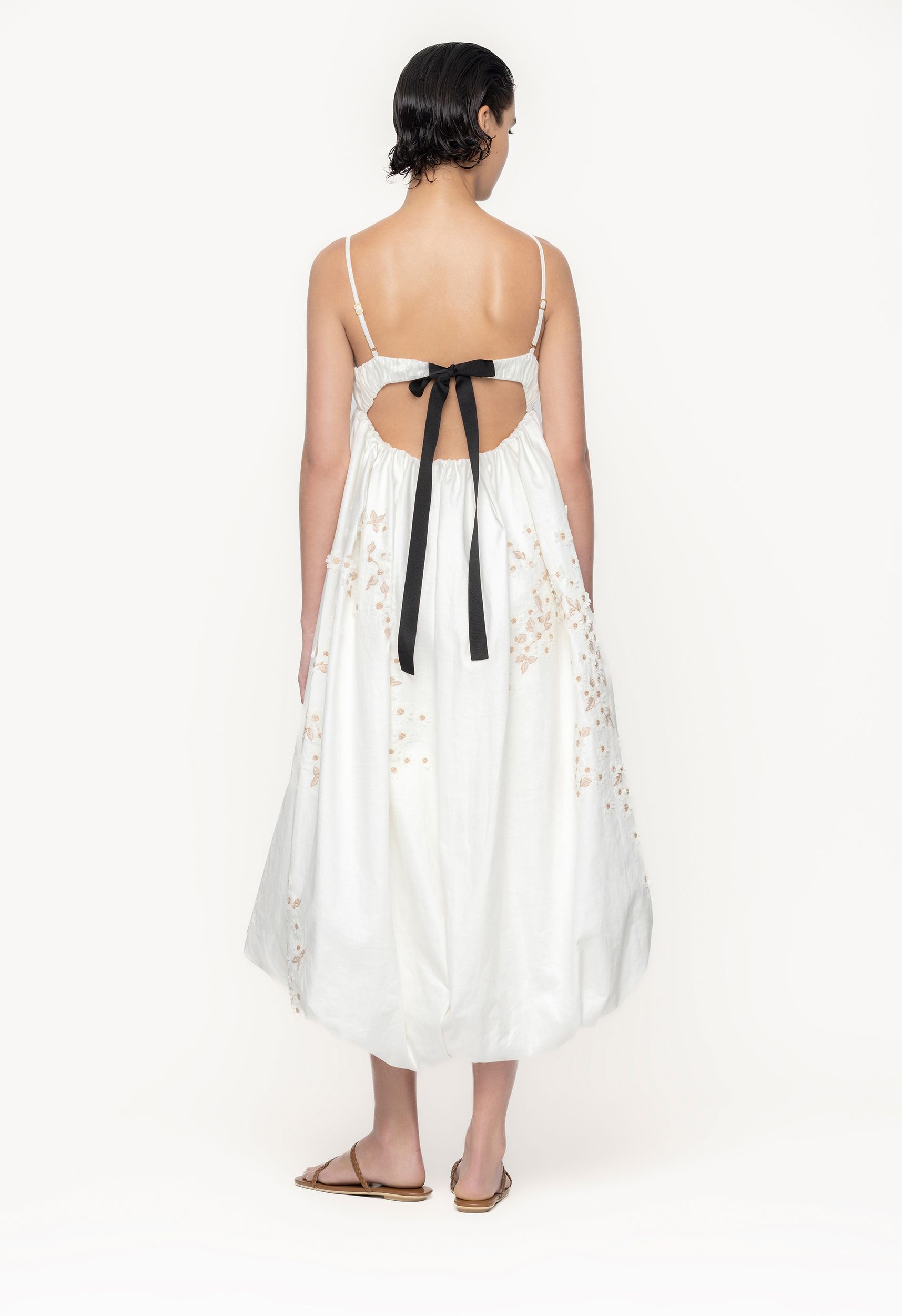 Limonaria-Libros-D-Embroidered-Midi-Dress