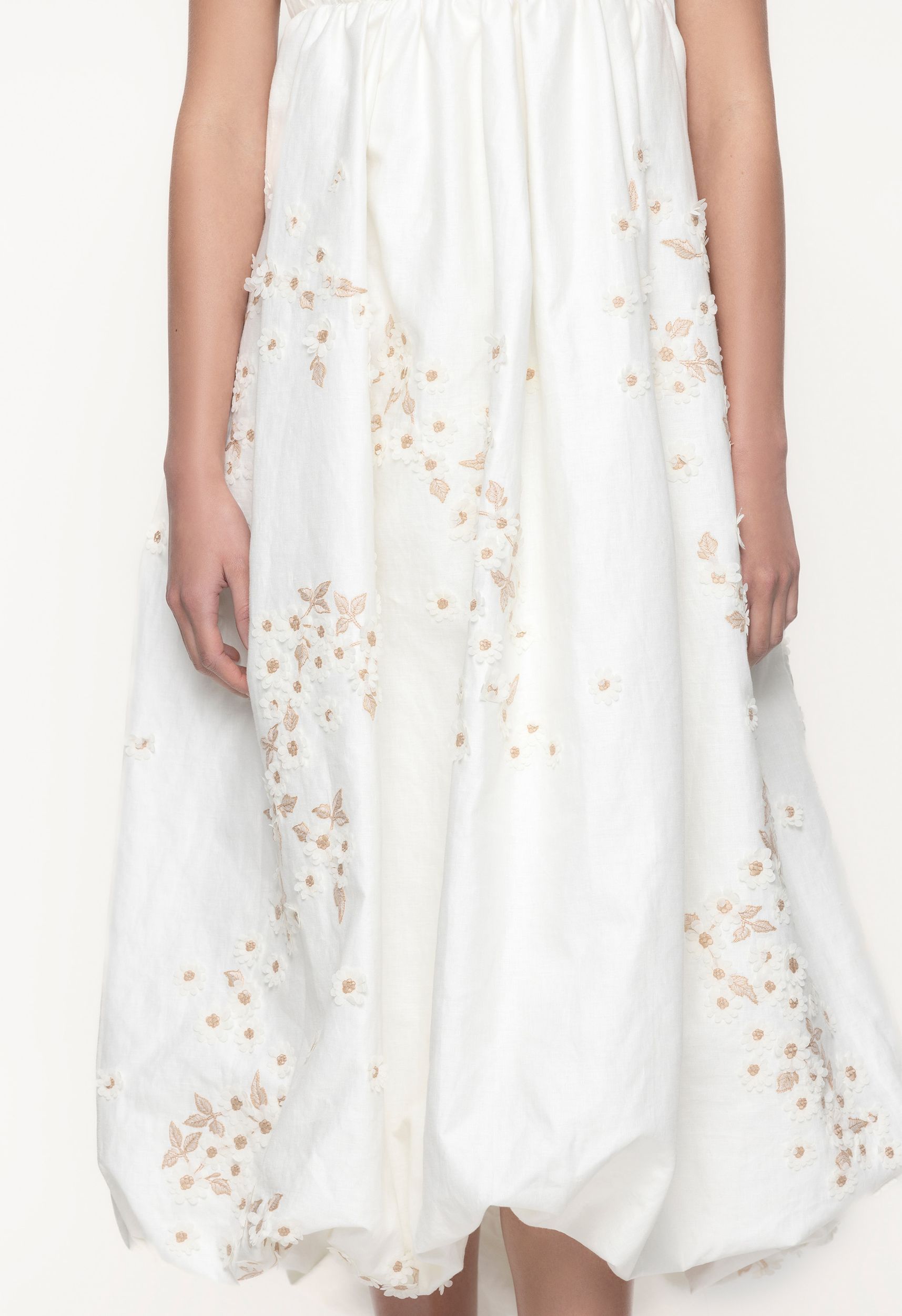 Limonaria-Libros-D-Embroidered-Midi-Dress