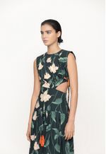 Otoño-Sabanero-Nocturno-Cotton-Poplin-Midi-Dress