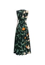 Otoño-Sabanero-Nocturno-Cotton-Poplin-Midi-Dress
