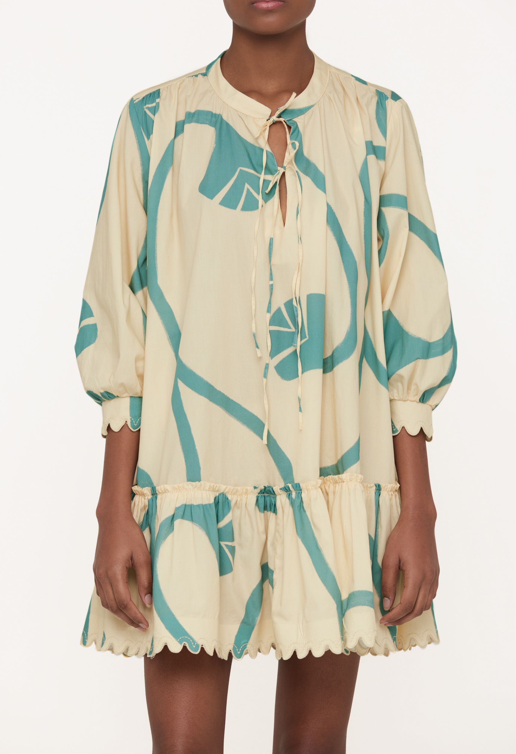 Colonial-Geometrico-Cotton-Mini-Dress-11948-3