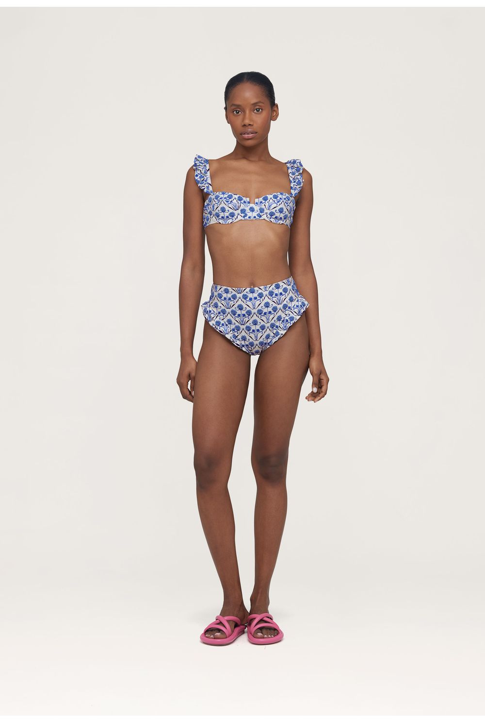 Kiwi Ventura Hand-Embroidered Bikini Top