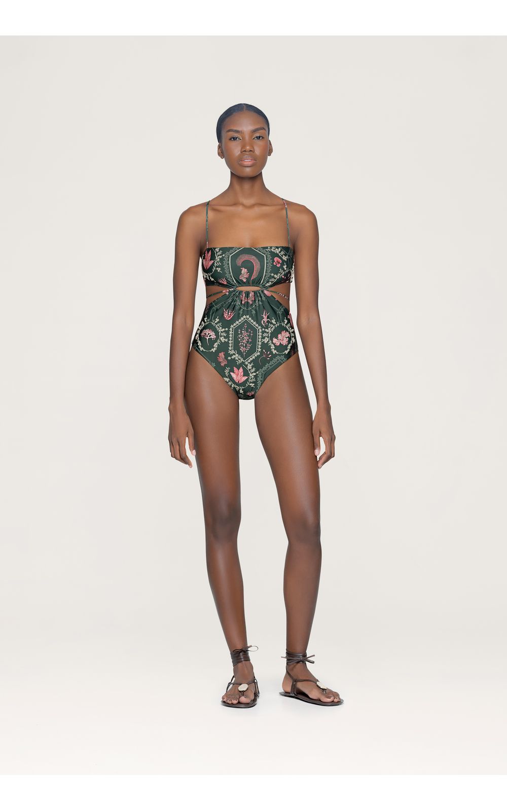 Agua Bendita, B Cut-Out One Piece in Merzin